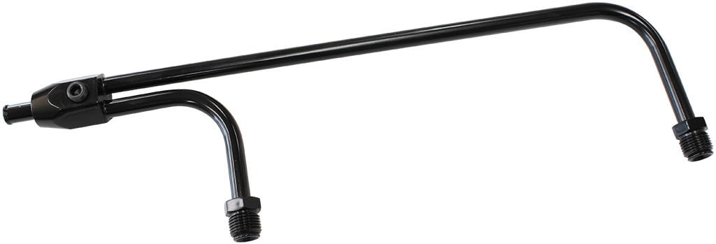 Aeroflow Performance Suit Holley Vac Secondary, 8-21/32" between inlets, 3/8" tube diameter Aeroflow Black Steel Holley Fuel Line AF30-4160BLK SR