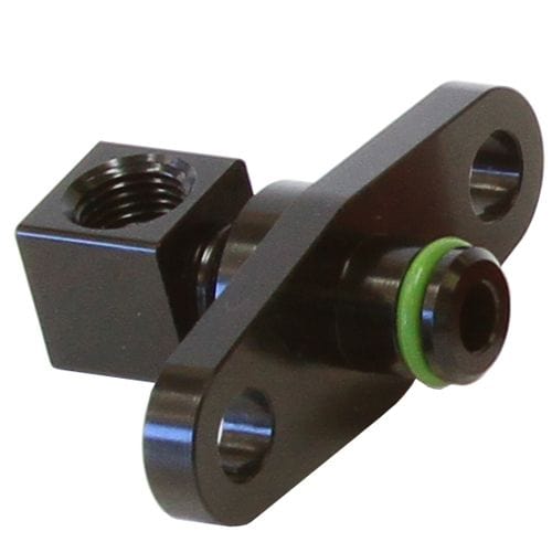 Aeroflow Performance Suit Mitsubishi EVO 10 with 40mm Centres Aeroflow Fuel Rail Adapter (Black) AF64-2068BLK SR