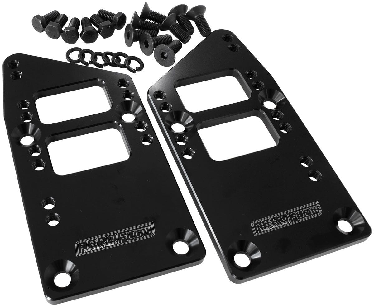 Aeroflow Performance Suit S/B Chev to GM LS Engine Conversions Aeroflow GM LS Engine Conversion Plate Kit AF64-3051 SR
