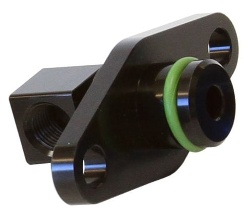 Aeroflow Performance Suit Subaru Sti EJ25 2008-on Aeroflow Fuel Rail Adapter (Black) AF64-2067BLK SR