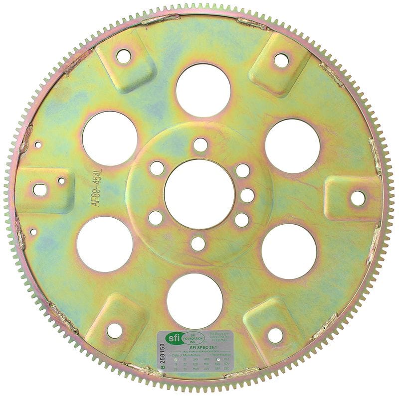 Aeroflow Performance Suits 10.5" & 11.5" Converter Bolt Circle Aeroflow Big Block Chev 1-Piece Rear Main 168 Tooth External Balance Flexplate - SFI Appr SR