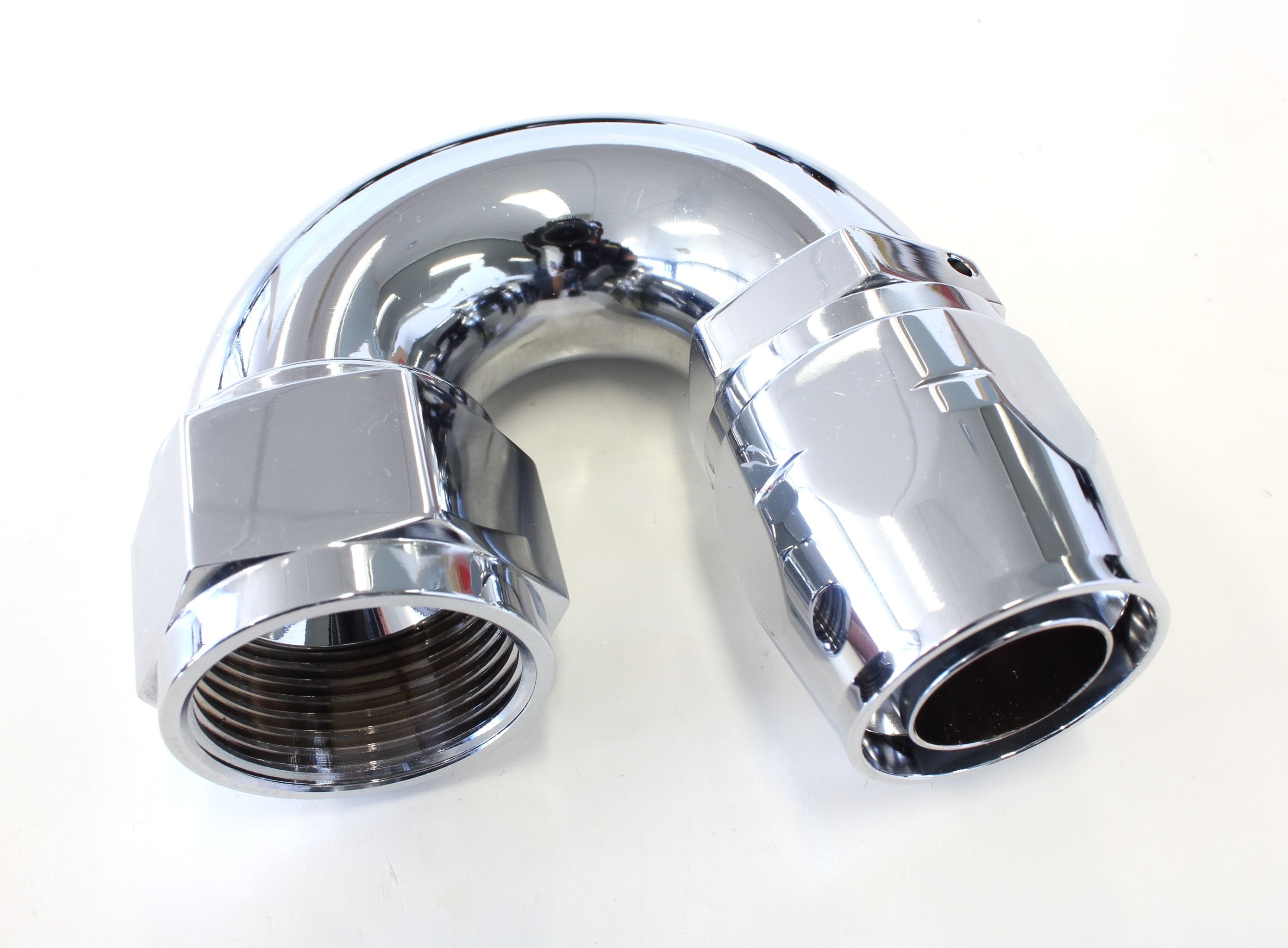 Aeroflow Performance Suits 100 & 450 Series Hose Aeroflow 880 Elite Series Full Flow Cutter Swivel 180° Hose End -16AN AF886-16 SR