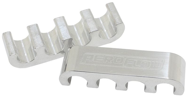Aeroflow Performance Suits 4 Wire 8.5mm, Polished Finish Aeroflow Billet Floating Lead Separators AF64-9754 SR