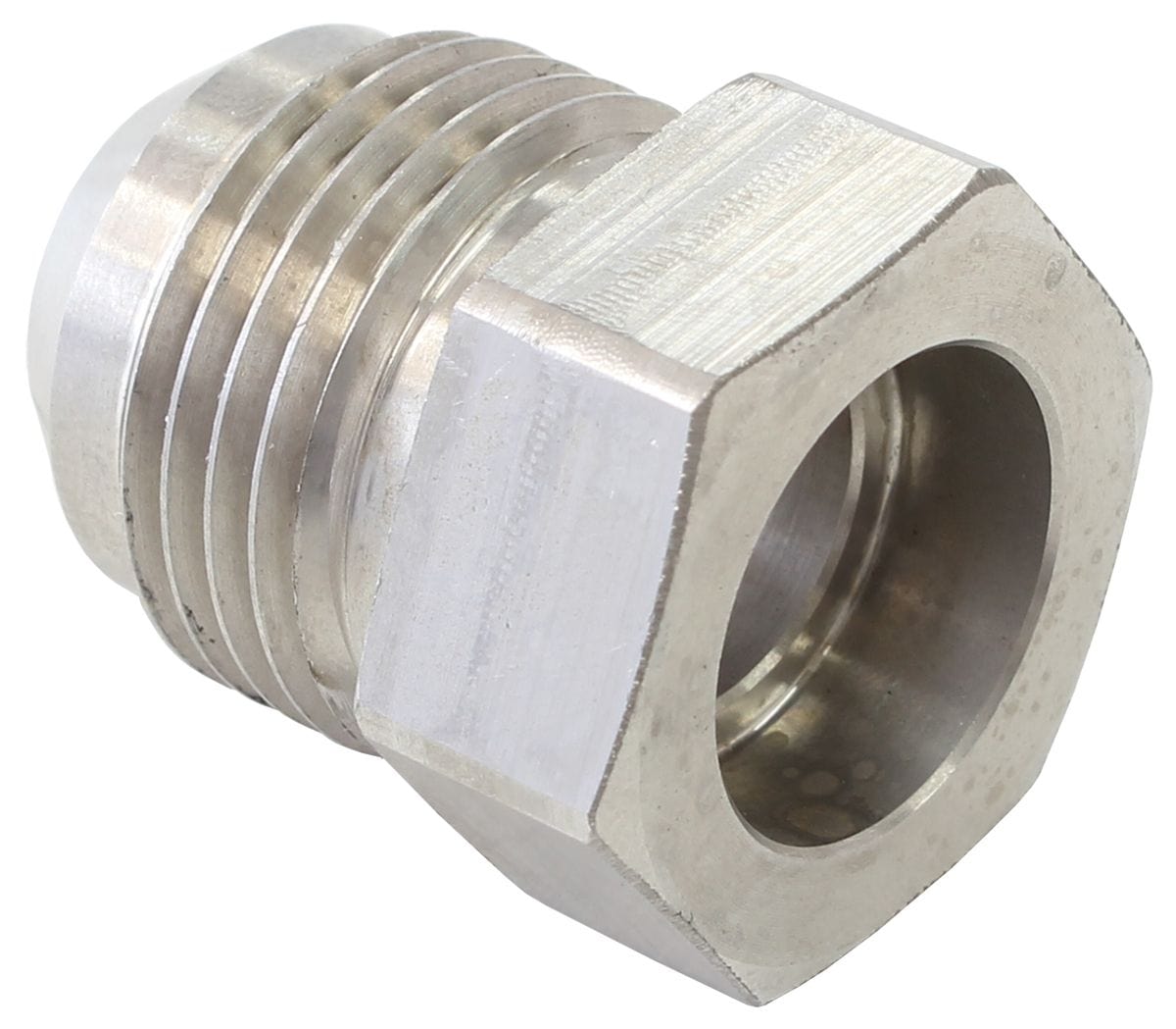 Aeroflow Performance Suits 5/8" Hardline Aeroflow Weld-On Stainless Steel Male Hex -10AN Fitting AF999-10SSH SR