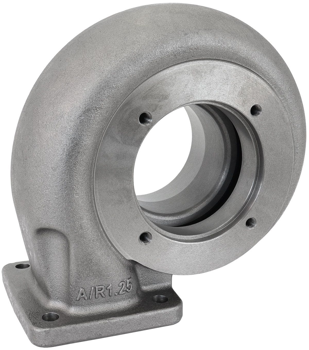 Aeroflow Performance Suits Boosted 7875 Gen 1 Aeroflow Boosted 1.25 A/R T4 Inlet & V-Band Outlet Turbo Exhaust Housing, Suits Boosted G SR