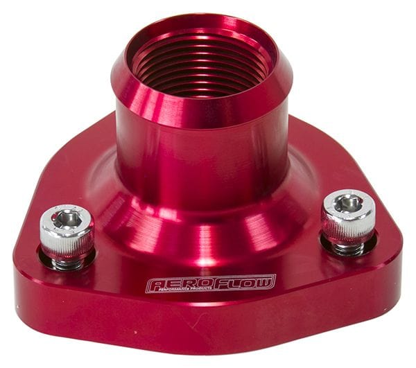Aeroflow Performance Suits Nissan/Holden RB Aeroflow Billet Thermostat Housing - Red AF64-4029R SR