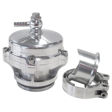 Aeroflow Performance Turbo Accessories 50mm Blow Off Valve with Weld-on Flange and V-Band SR
