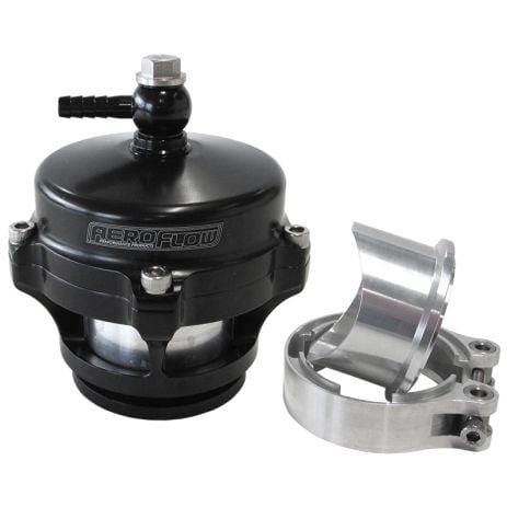 Aeroflow Performance Turbo Accessories 50mm Blow Off Valve with Weld-on Flange and V-Band SR