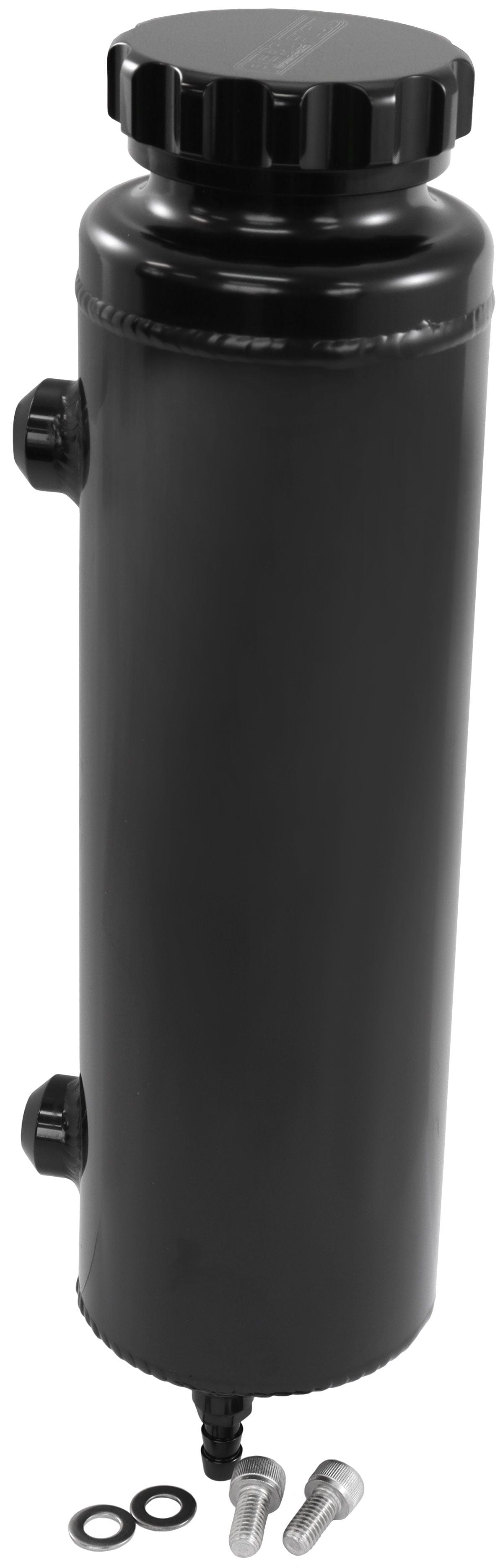 Aeroflow Performance Universal Large Fabricated Alloy Radiator Overflow Tank - Black Finish Aeroflow Universal Large Fabricated Alloy Radiator Overflow Tank - Black Finish AF77-1115 SR