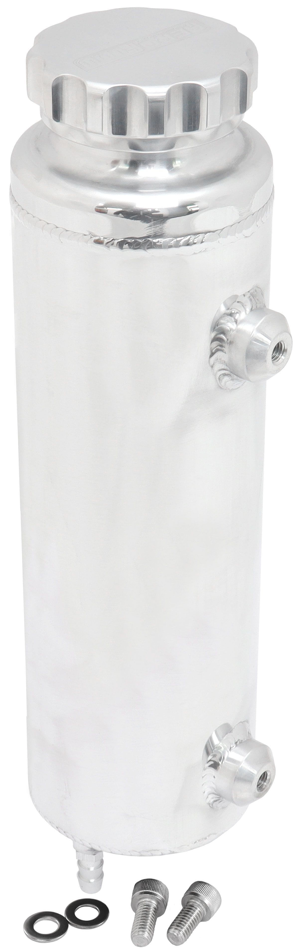 Aeroflow Performance Universal Large Fabricated Alloy Radiator Overflow Tank - Polished Finish Aeroflow Universal Large Fabricated Alloy Radiator Overflow Tank - Polished Finish AF77-1 SR