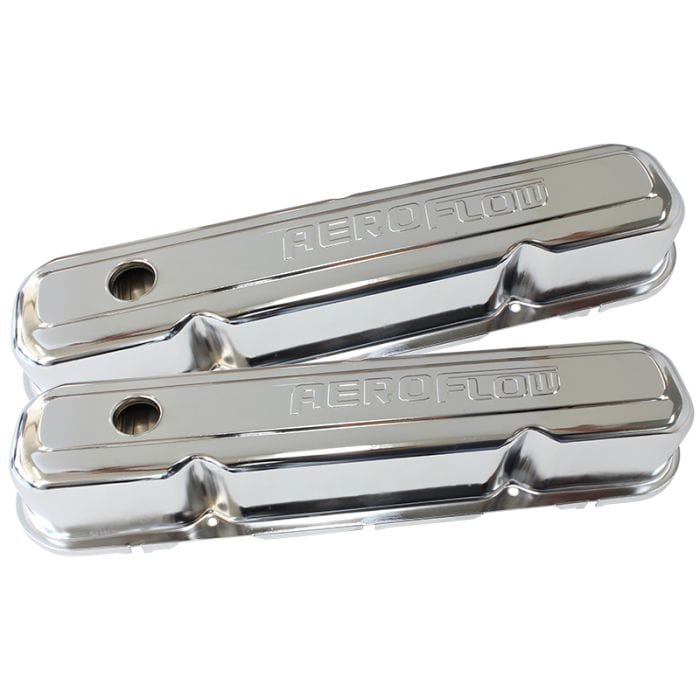 Aeroflow Performance Valve Covers AF1821-5006 Chrome Steel Valve Covers
Suit SB Chrysler 318-340-360 With Aeroflow Logo SR