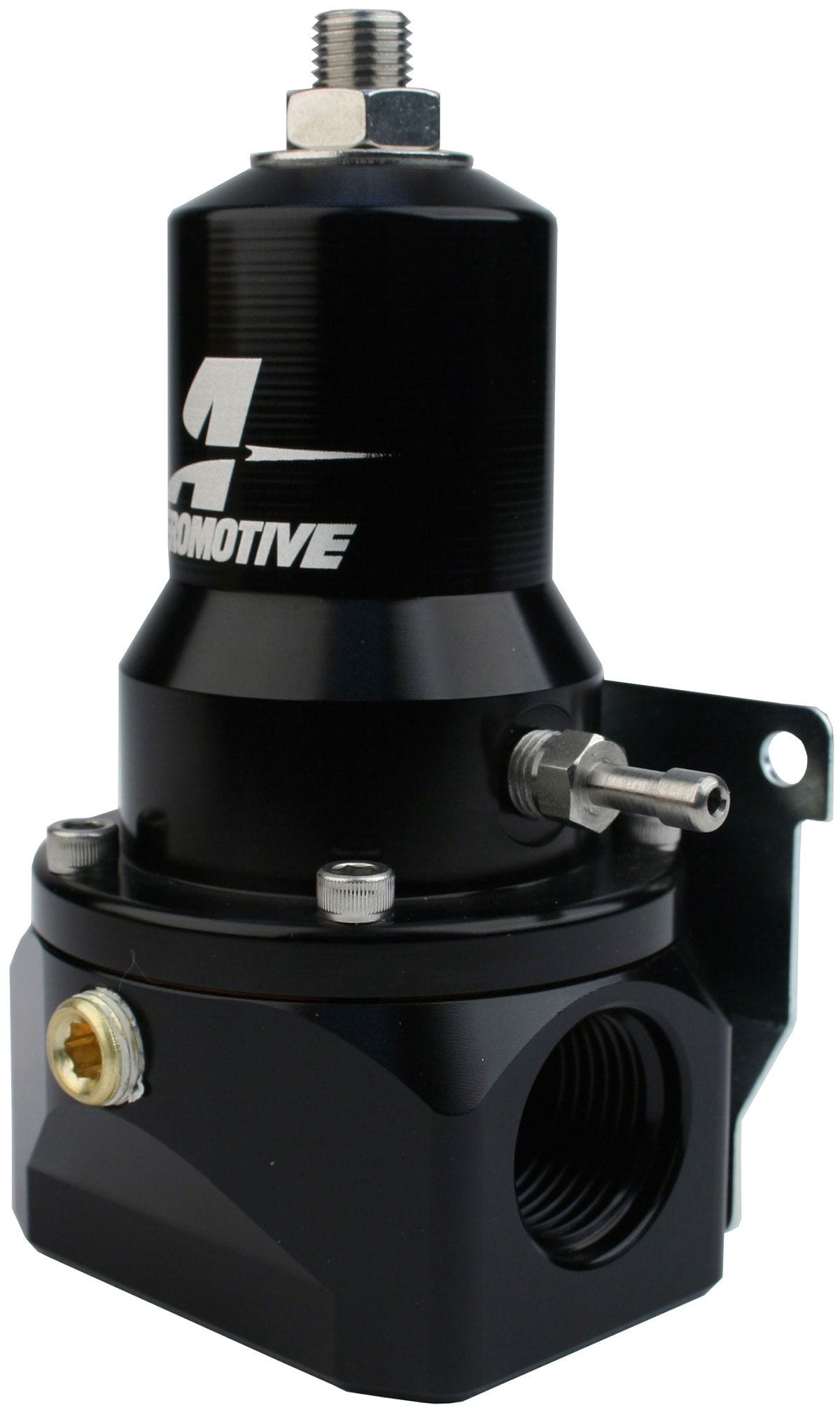 AEROMOTIVE -10AN Inlet/Outlet, -10AN Return, 30-120 PSI With Boost PSI 1:1 Ratio Aeromotive Extreme Flow 2-Port EFI Regulator ARO13134 SR