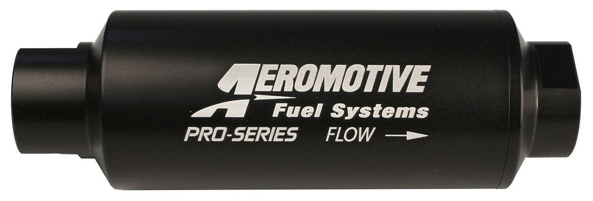 AEROMOTIVE -12 Ports. Black Finish Aeromotive Pro Series 10 Micron High-Flow Fuel Filter ARO12310 SR