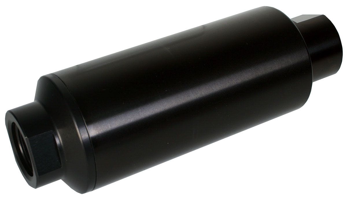 AEROMOTIVE -12 Ports. Polished Finish Aeromotive Pro Series 100 Micron High-Flow Fuel Filter ARO12302 SR