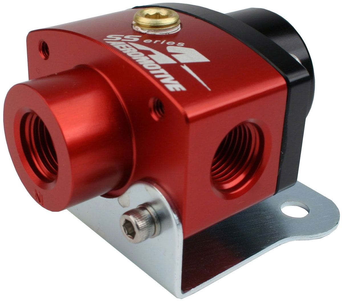 AEROMOTIVE 5-12 PSI. ORB-6 Inlet/Outlet Ports Aeromotive SS Adjustable Fuel Pressure Regulator ARO13201 SR