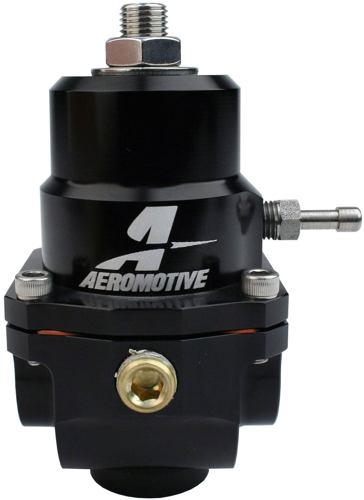 AEROMOTIVE -8AN Inlet/Outlet Port With -8AN Return Port, .313" Seat 5-15 PSI Aeromotive X1 2-Port Carburettor Regulator ARO13304 SR