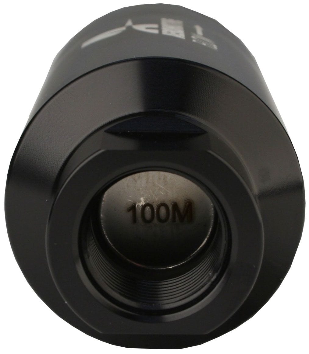 AEROMOTIVE Black 100 Micron S/S Element With -10 ORB Aeromotive In-Line Fuel Filter ARO12324 SR