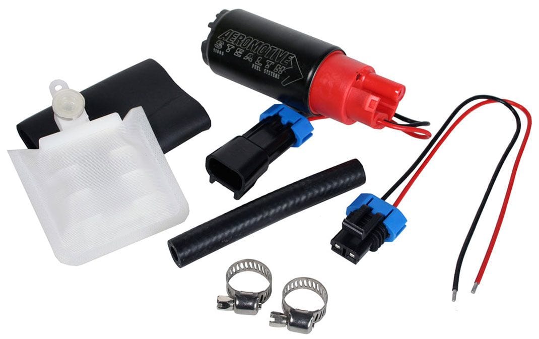 AEROMOTIVE With Offset Inlet, Inline Outlet - E85 Compatible Aeromotive 325 Stealth In-Tank Fuel Pump ARO11565 SR