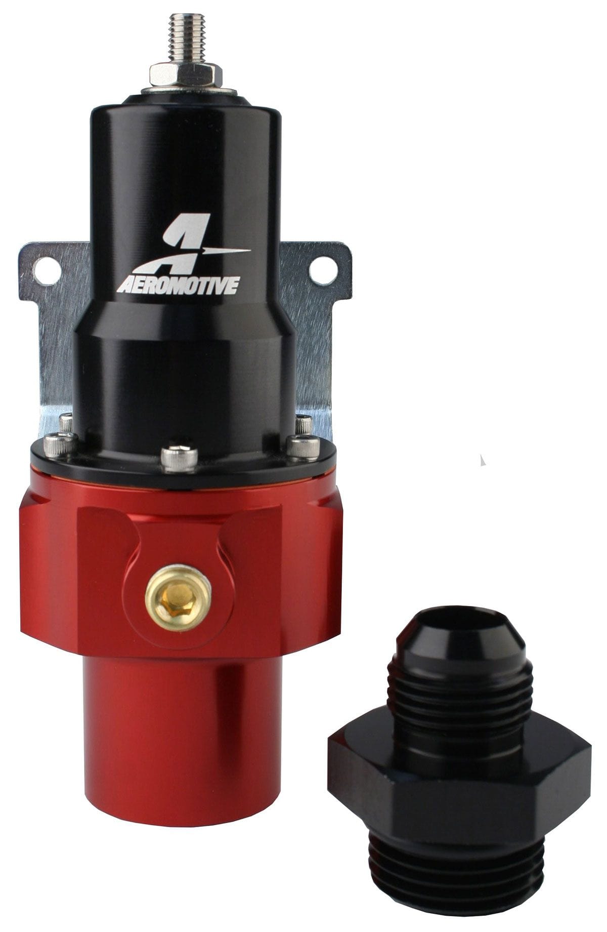 AEROMOTIVE X1 -12 AN Inlet With X2 -8 AN Outlet - Aeromotive 2-Port Pro Stock Fuel Regulator ARO13210 SR