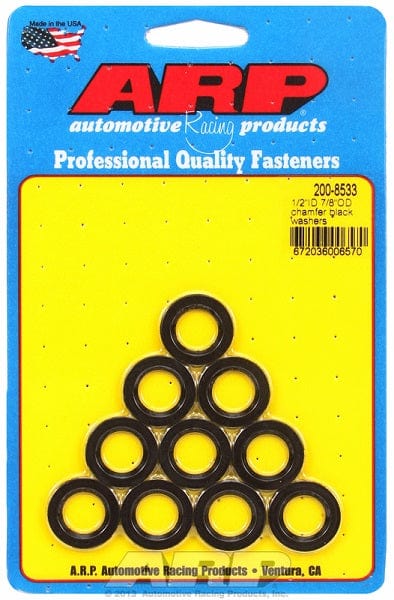 ARP 1/2" I.D, 7/8" O.D .120" Thick with Chamfer, 10-Pack ARP fasteners Special Purpose Washer AR200-8533 SR