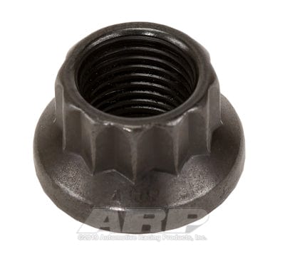 ARP 10mm X 1.00 Thread, 12mm Socket (Single Nut) ARP fasteners 12-Point Nut, Chrome Moly Black Oxide AR301-8311 SR