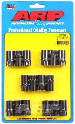 ARP 3/8" Stud With .600" Body O.D, fits Aluminium Rockers (16 Pack) ARP fasteners Perma Loc Posi Locks, 12-Point Black Oxide AR300-8244 SR