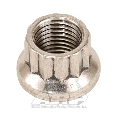 ARP 3/8" UNF Thread, 7/16" Socket (Single Nut) ARP fasteners 12-Point Nut, Polished S/S AR400-8302 SR