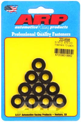 ARP .550" OD, .120" thick, 10 pack ARP fasteners 5/16" ID Washers with No Chamfer AR200-8586 SR
