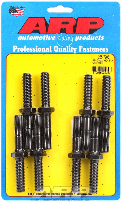 ARP 7/16" fits Aluminium Head, Exhaust Studs Only (8), Has Shank Under He ARP fasteners Rocker Arm Stud Kit AR235-7206 SR