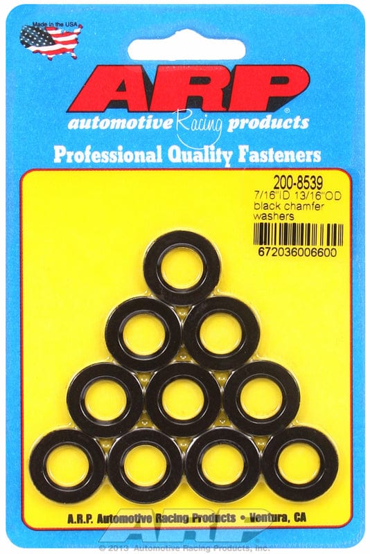 ARP 7/16" I.D, 13/16" O.D .120" Thick with Chamfer (10-Pack) ARP fasteners Special Purpose Washer AR200-8539 SR