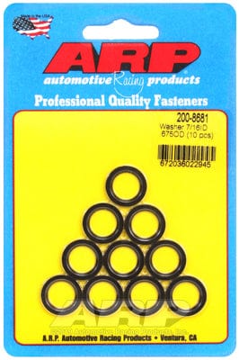 ARP 7/16" I.D, .675" O.D .062" Thick With Chamfer (10-Pack) ARP fasteners Special Purpose Washer AR200-8681 SR