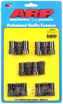 ARP 7/16" Stud With .550" Body O.D, fits Aluminium Rockers (16 Pack) ARP fasteners Perma Loc Posi Locks, 12-Point Black Oxide AR300-8245 SR