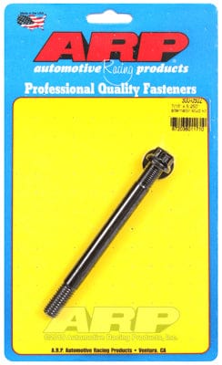 ARP 7/16" Thread x 5.250" OAL With 1.000" Of Thread On Each End ARP fasteners Alternator Stud Kit, 12-Point Nut & Washer AR300-0502 SR