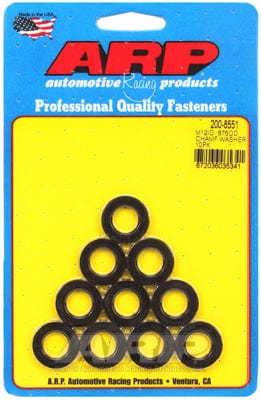 ARP 7/8" OD, .120" thick, 10 pack ARP fasteners 12mm ID Washers with Chamfer AR200-8551 SR