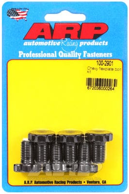 ARP fasteners fits SB/BB Chev (With 2-Piece Main Seal), SB/BB Ford & Holden V8, 7/1 ARP fasteners Flexplate Bolt Kit AR100-2901 SR