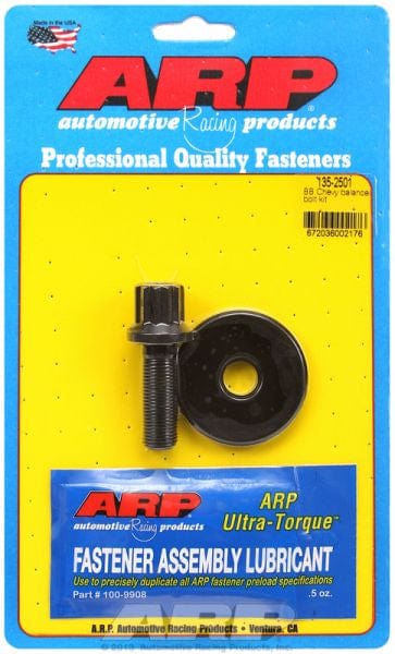 ARP fits BB Chev 1/2-20 Thread x 1.550" UHL, 5/8" Socket ARP fasteners Harmonic Balancer Bolt, 12-Point Black Oxide AR135-2501 SR