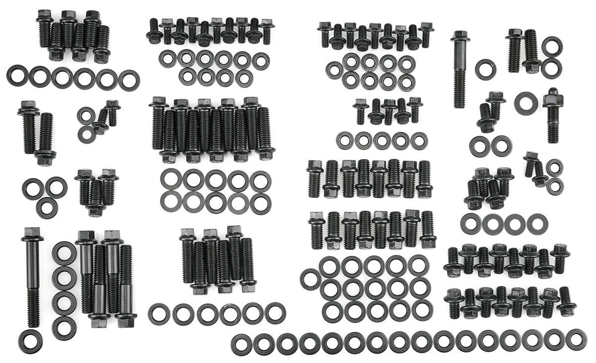 ARP fits BB Chev 396-454 ARP fasteners Engine Accessory Bolt Kit, Hex Head Black Oxide AR535-9801 SR