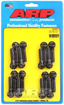 ARP fits BB Chev 502, 1.500" UHL ARP fasteners Intake Manifold Bolt Kit, Hex Head Black Oxide AR135-2002 SR