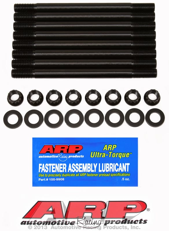 ARP fits BB Chev, 8-Pieces (1.000" Coarse Thread With Nuts & Washers) ARP fasteners Long Exhaust Stud Kit, 12-Point Nut AR235-4306 SR