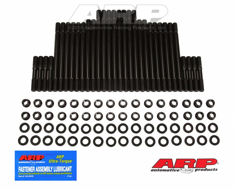 ARP fits BB Chev With Dart Big Chief Heads (Under Cut) ARP fasteners Head Stud Kit, 12-Point Nut AR235-4712 SR