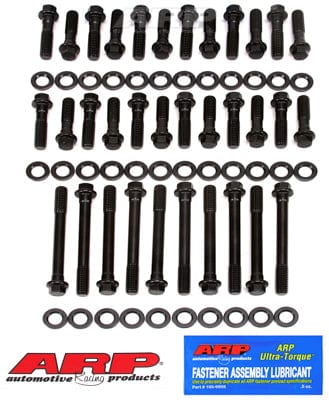 ARP fits BB Chrysler 383-440 Wedge With Factory & Edelbrock RPM Heads ARP fasteners Head Bolt Kit, Hex Head AR145-3606 SR