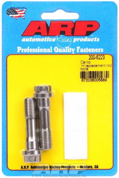 ARP fits Carrillo "H" Bolt & General Replacement Application, 7/16" Threa ARP fasteners Conrod Bolts (1-Pair) AR200-6223 SR