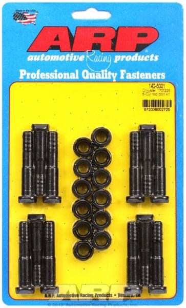 ARP fits Chrysler Slant 6 170-225 (1976 & Earlier) - Hi-Perf 8740 ARP fasteners Conrod Bolt Set AR142-6001 SR