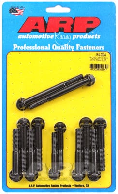ARP fits Ford 302-351 Cleveland, 351M, 400B ARP fasteners Intake Manifold Bolt Kit Hex Head, Black Oxide AR154-2004 SR