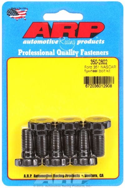 ARP fits Ford 351 NASCAR V8 Use 3/4" Socket, 7/16-20 Thread x .925" UHL ARP fasteners Flywheel Bolt Kit AR350-2802 SR