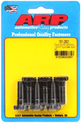 ARP fits Ford Pinto 2000cc M10 x 1.0 x 1.150" UHL ARP fasteners Flywheel Bolt Kit AR151-2801 SR