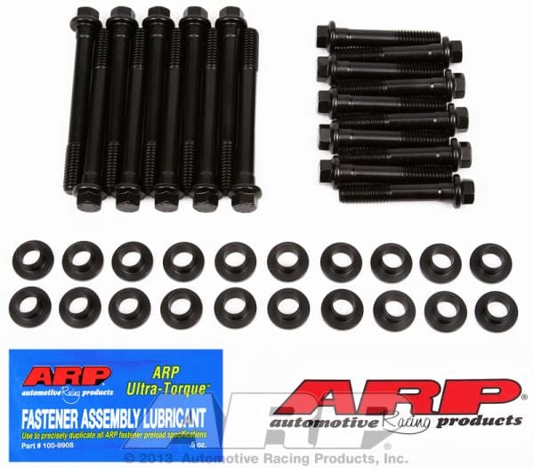 ARP fits Ford Windsor 302 With 351 Heads, 1/2"-7/16" Stepped Washer With ARP fasteners Head Bolt Kit, Hex Head AR154-3605 SR