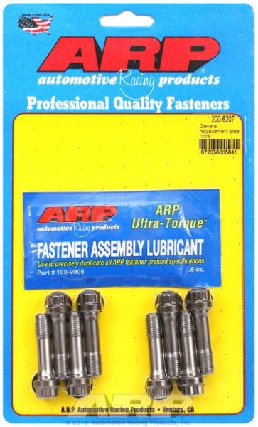 ARP fits General Replacement Application, 3/8" Thread X 1.500" UHL (ARP20 ARP fasteners Conrod Bolts (8-Pack) AR200-6207 SR