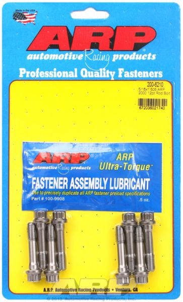 ARP fits General Replacement Application, 5/16" Thread X 1.600" UHL (ARP2 ARP fasteners Conrod Bolts (8-Pack) AR200-6210 SR