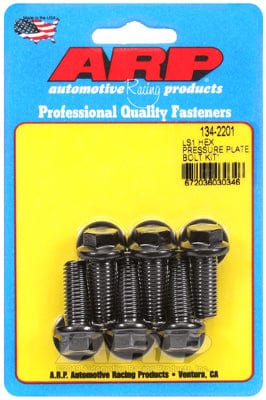 ARP fits GM LS Series (10" & 11" Clutch) .750" O.D, M10 X 1.5 Thread ARP fasteners Pressure Plate Bolt Kit, Hex Head Black Oxide AR134-2201 SR